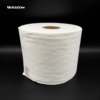 100% viskóza Spunlace Wipes Substrát